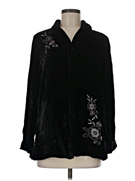 Alexandra Bartlett Long Sleeve Silk Top