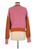 Listicle Color Block Pink Pullover Sweater Size M - photo 2