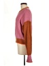 Listicle Color Block Pink Pullover Sweater Size M - photo 5
