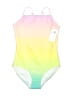 Old Navy Tie-dye White One Piece Swimsuit Size XL - photo 1