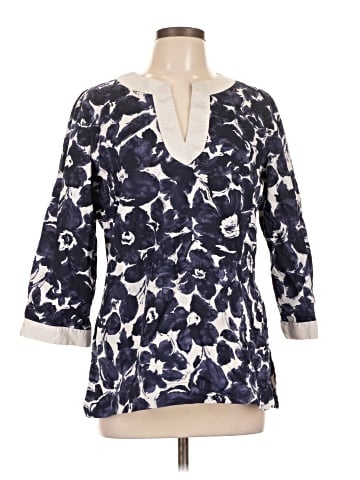 Jones New York Signature 3/4 Sleeve Blouse (view 1)