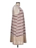 Doe & Rae Stripes Brown Casual Dress Size L - photo 4