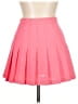Head 100% Polyester Solid Pink Casual Skirt Size 10 - photo 2