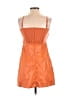 Glam Orange Cocktail Dress Size M - photo 2