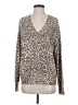 Karen Kane Tan Long Sleeve Blouse Size S - photo 1