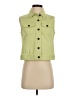 Talbots 100% Cotton Green Vest Size P (petite) - photo 1