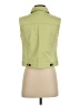 Talbots 100% Cotton Green Vest Size P (petite) - photo 2