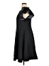 Chaps Solid Black Casual Dress Size 16 - photo 5