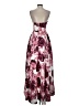 Speechless Floral Burgundy Cocktail Dress Size 5 - photo 2