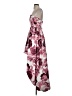 Speechless Floral Burgundy Cocktail Dress Size 5 - photo 5