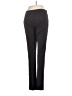 Ecru Solid Black Active Pants Size 4 - photo 2