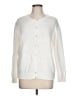 LEON LEVIN Ivory Cardigan Size L - photo 1