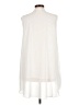 Jennifer Lopez 100% Polyester Ivory Sleeveless Blouse Size L - photo 2