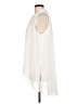 Jennifer Lopez 100% Polyester Ivory Sleeveless Blouse Size L - photo 5