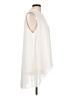 Jennifer Lopez 100% Polyester Ivory Sleeveless Blouse Size L - photo 4