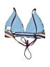 Mossimo Stripes Blue Swimsuit Top Size S - photo 2