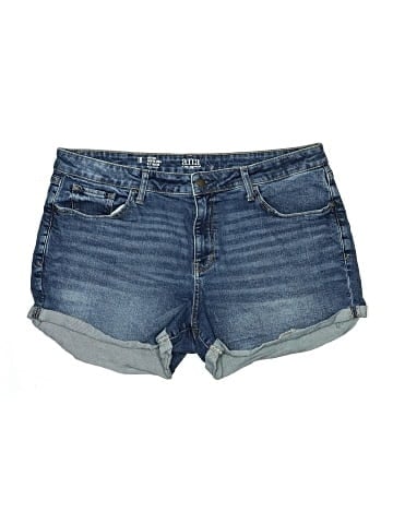 a.n.a. A New Approach Denim Shorts (view 1)