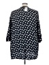 Ulla Popken Black 3/4 Sleeve Blouse Size 28 - 30 - photo 2