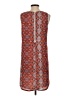 Olive and Oak 100% Polyester Paisley Brown Casual Dress Size S - photo 2