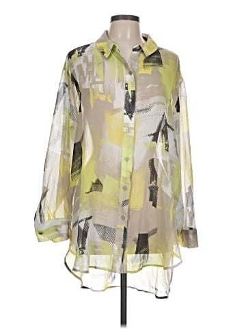 DKNY 3/4 Sleeve Blouse (view 1)
