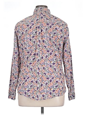 St. John's Bay Long Sleeve Button-Down Shirt (view 2)