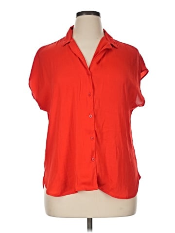 Nine West Short Sleeve Blouse (view 1)