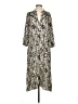 Zara Animal Print Silver Casual Dress Size S - photo 1