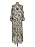 Zara Animal Print Silver Casual Dress Size S - photo 2