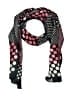 Echo Polka Dots Color Block Pink Black Scarf One size - photo 1