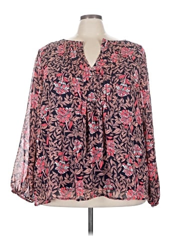 Lane Bryant Long Sleeve Blouse (view 1)