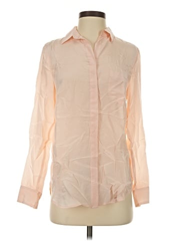 J.Crew Long Sleeve Silk Top (view 1)