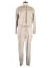 James Perse Metallic Gray Jumpsuit Size Lg (3) - photo 1