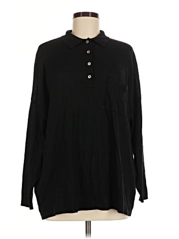 Zara Long Sleeve Button-Down Shirt (view 1)