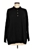 Zara Black Long Sleeve Button-Down Shirt Size M - photo 1