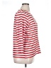 Cathy Daniels 100% Polyester Stripes Red 3/4 Sleeve Top Size XL - photo 4