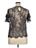 Jolt Black Short Sleeve Top Size XL - photo 2