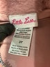 Little Lass 100% Polyester Hearts Pink Jacket Size 3T - photo 3