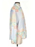 FRNCH 100% Viscose Print Blue Long Sleeve Button-Down Shirt Size XS - photo 4