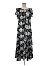 Perceptions Paisley Black Casual Dress Size M - photo 1