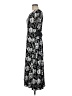Perceptions Paisley Black Casual Dress Size M - photo 5