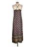 Old Navy 100% Rayon Paisley Brown Casual Dress Size M - photo 2
