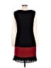 Coast 100% Polyester Color Block Black Casual Dress Size 10 - photo 2