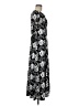 Perceptions Paisley Black Casual Dress Size M - photo 4