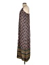 Old Navy 100% Rayon Paisley Brown Casual Dress Size M - photo 5