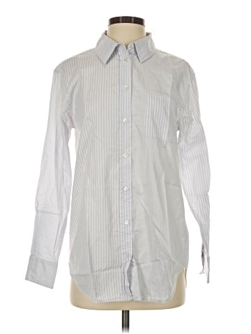 Equipment Long Sleeve Button-Down Shirt (view 1)