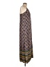 Old Navy 100% Rayon Paisley Brown Casual Dress Size M - photo 4