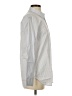 Equipment Stripes Silver Long Sleeve Button-Down Shirt Size 4 - photo 4