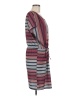 PrAna 100% Polyester Stripes Gray Casual Dress Size M - photo 4