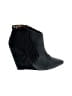 Betsey Johnson Black Ankle Boots Size 7 1/2 - photo 1