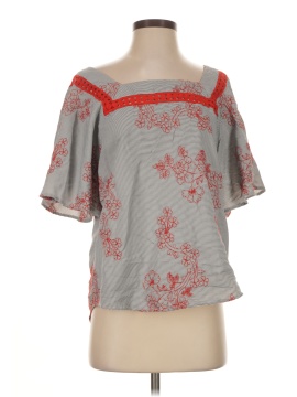 Laundry By Shelli Segal Short Sleeve Blouse